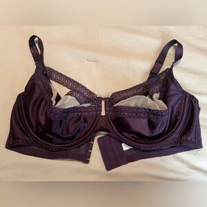 Cacique Purple unlined Bra